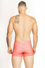 SwimBoxer Fuchsia Giraffe