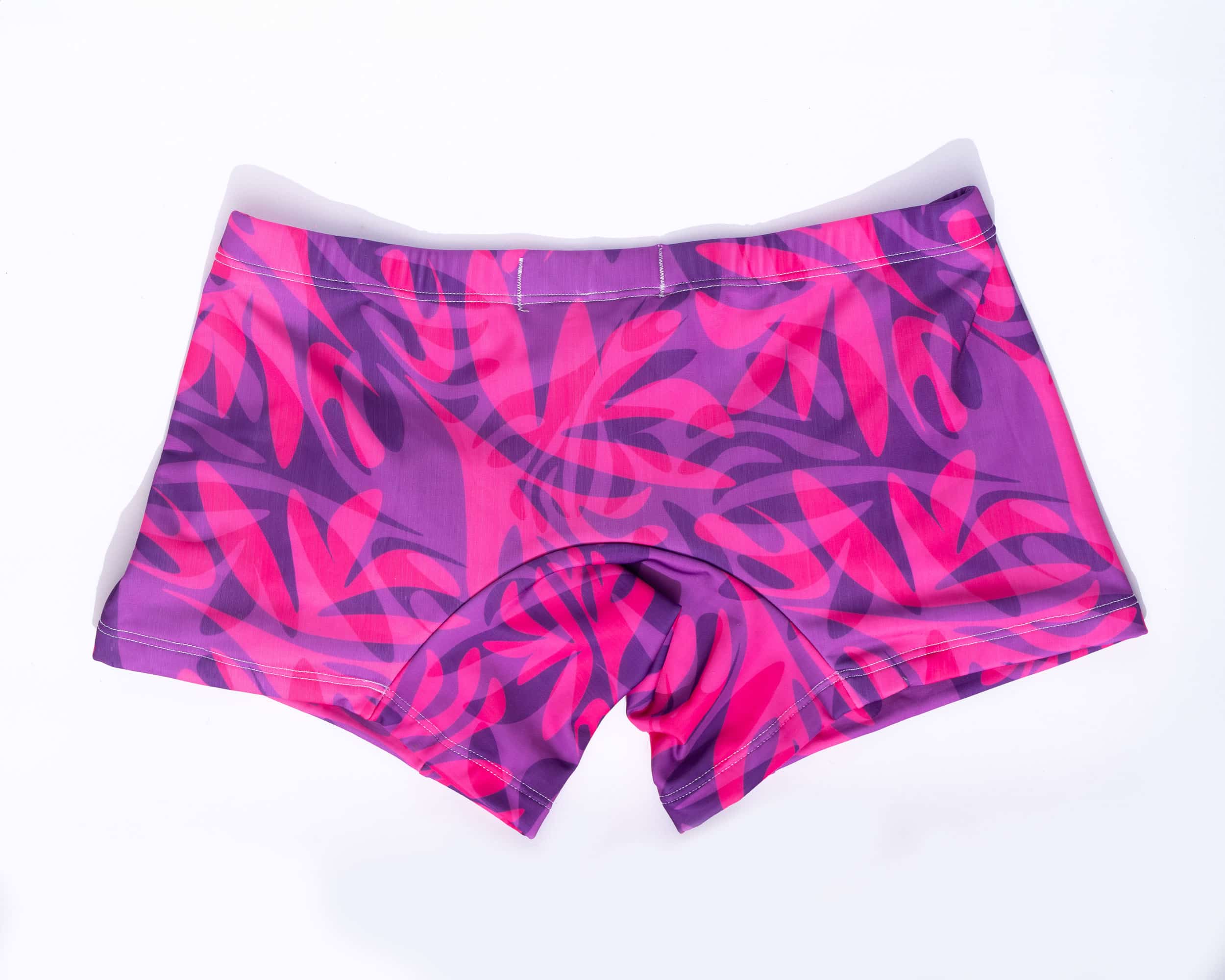 SwimBoxer Botanical Purple