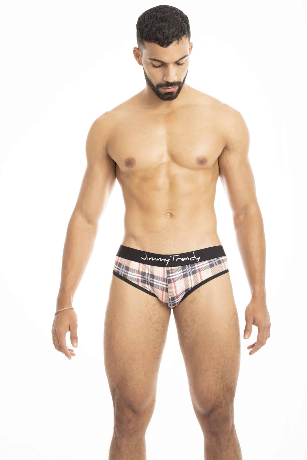 Underwear Cheeky Stripe tan