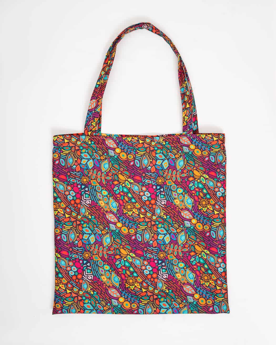 Tote Bag Bohemian Art