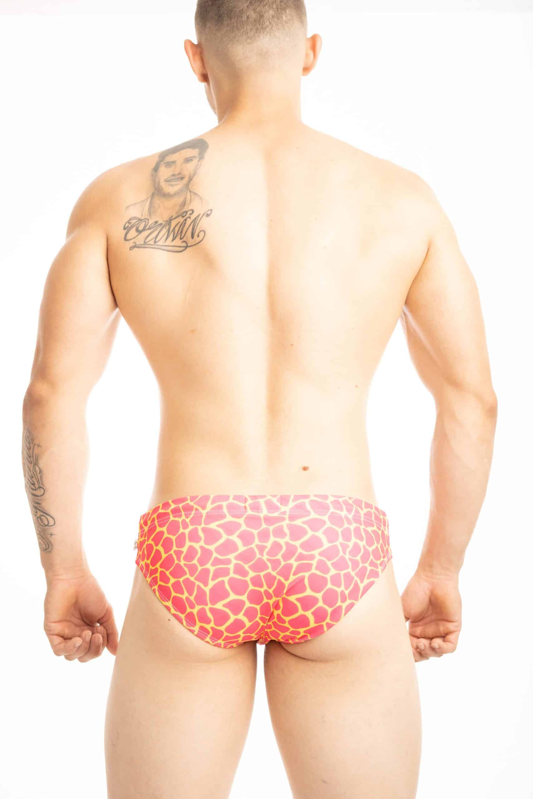 Swimbrief Fuchsia Giraffe