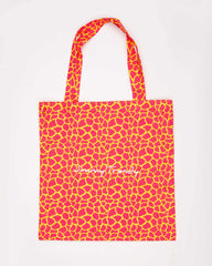 Tote Bag Fuchsia Giraffe