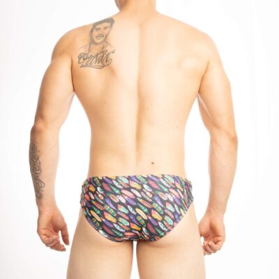 Swimbrief feather atras